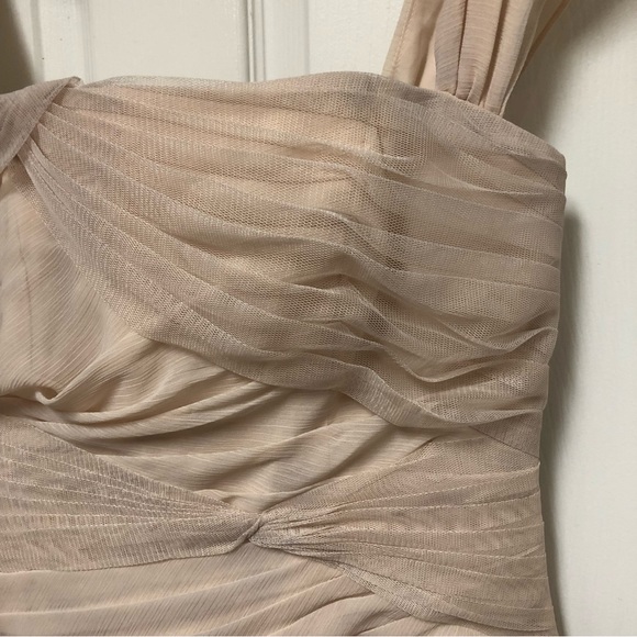 White by Vera Wang Sleeveless Tulle Formal Dress - Picture 2 of 15